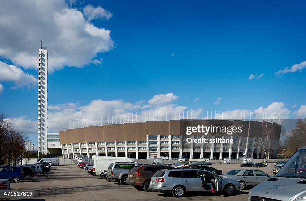 helsinki finland olympic stadium - 1952 stock pictures, royalty-free photos & images