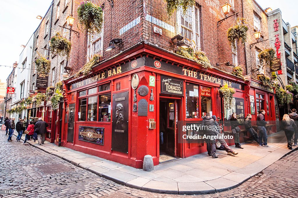 The Temple Bar de Dublín