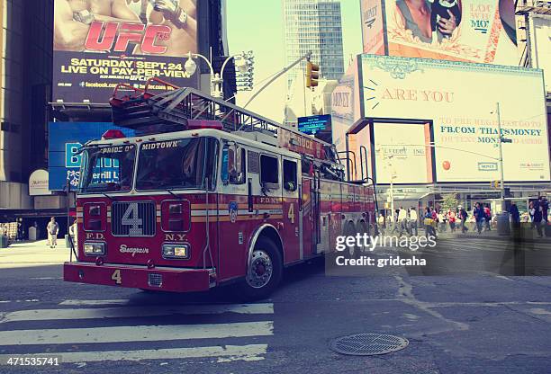 fire engine f.d.n.y. - us wtc then and now firemen stock pictures, royalty-free photos & images