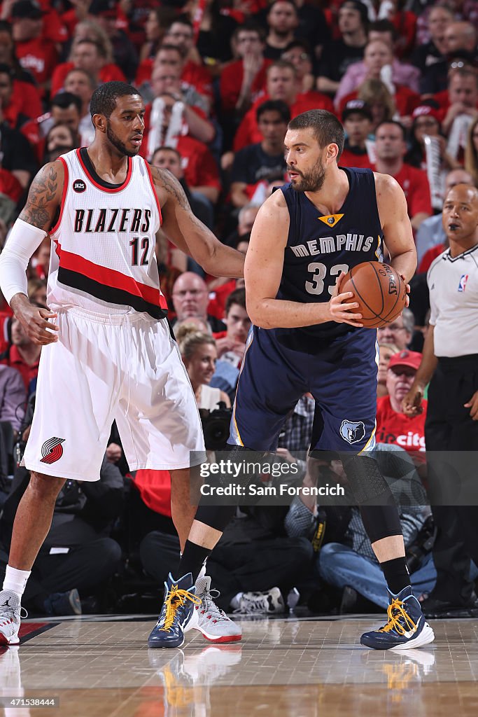 Memphis Grizzlies v Portland Trail Blazers - Game Four