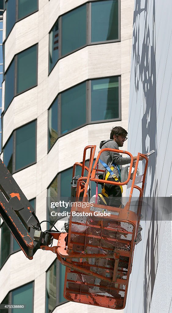 New Mural Draws Praise, Curiosity At Dewey Square Debut
