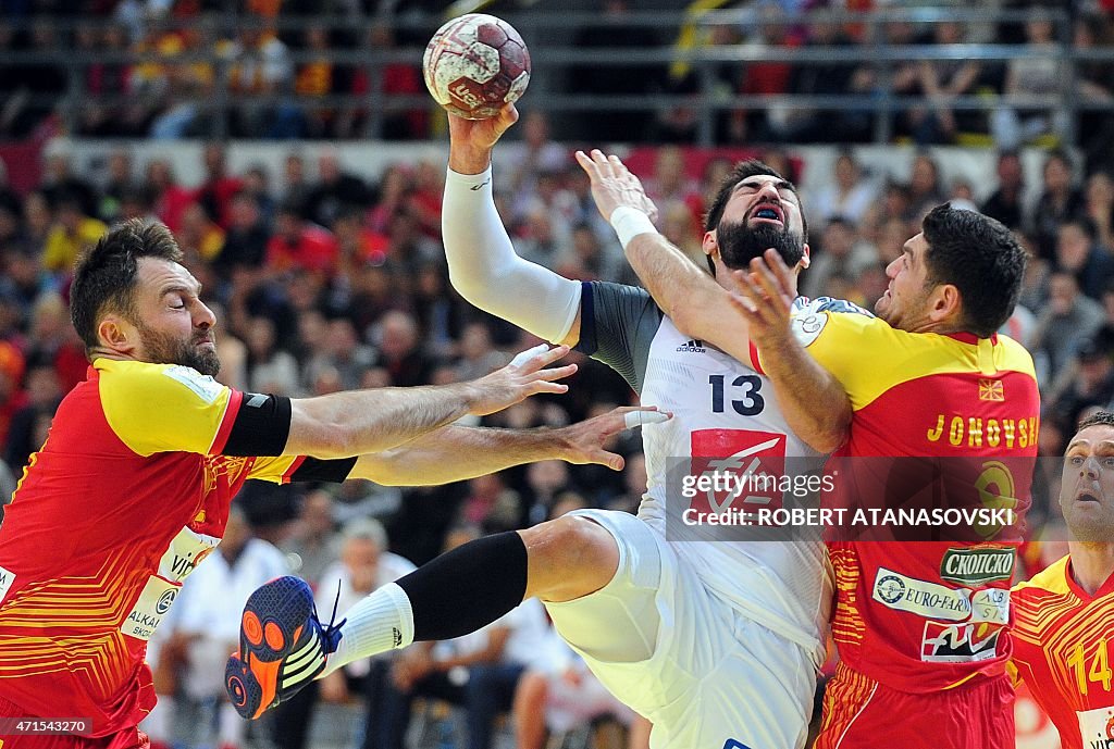 HANDBALL-EURO-2016-MKD-FRANCE