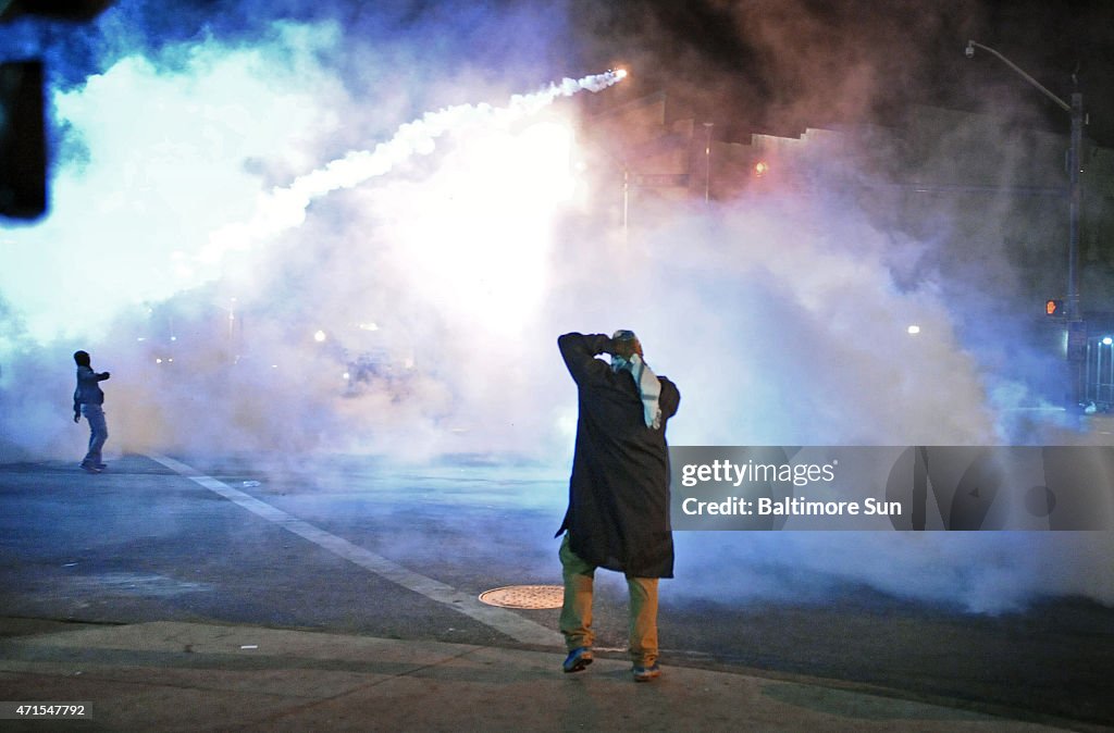 Baltimore calmer after a night under curfew