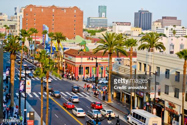 hollywood and highlands, usa - hollywood boulevard stock pictures, royalty-free photos & images