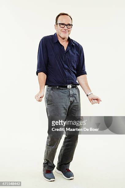 Actor Clark Gregg from ABC's 'Marvel Agents of SHEILD' poses for a portrait at the TV Guide portrait studio at San Diego Comic Con for TV Guide...