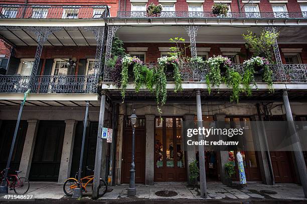 negozio di new orleans, nel quartiere francese - jackson square foto e immagini stock