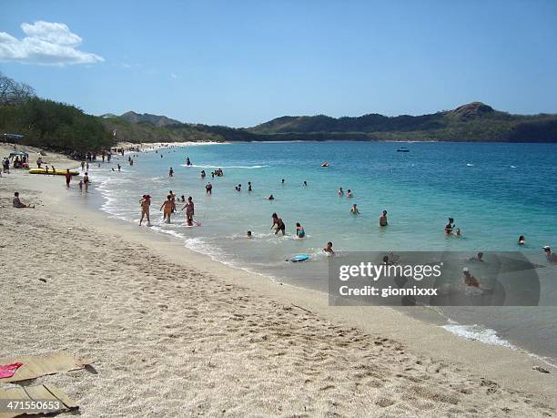 playa conchal, costa rica - península fotografías e imágenes de stock