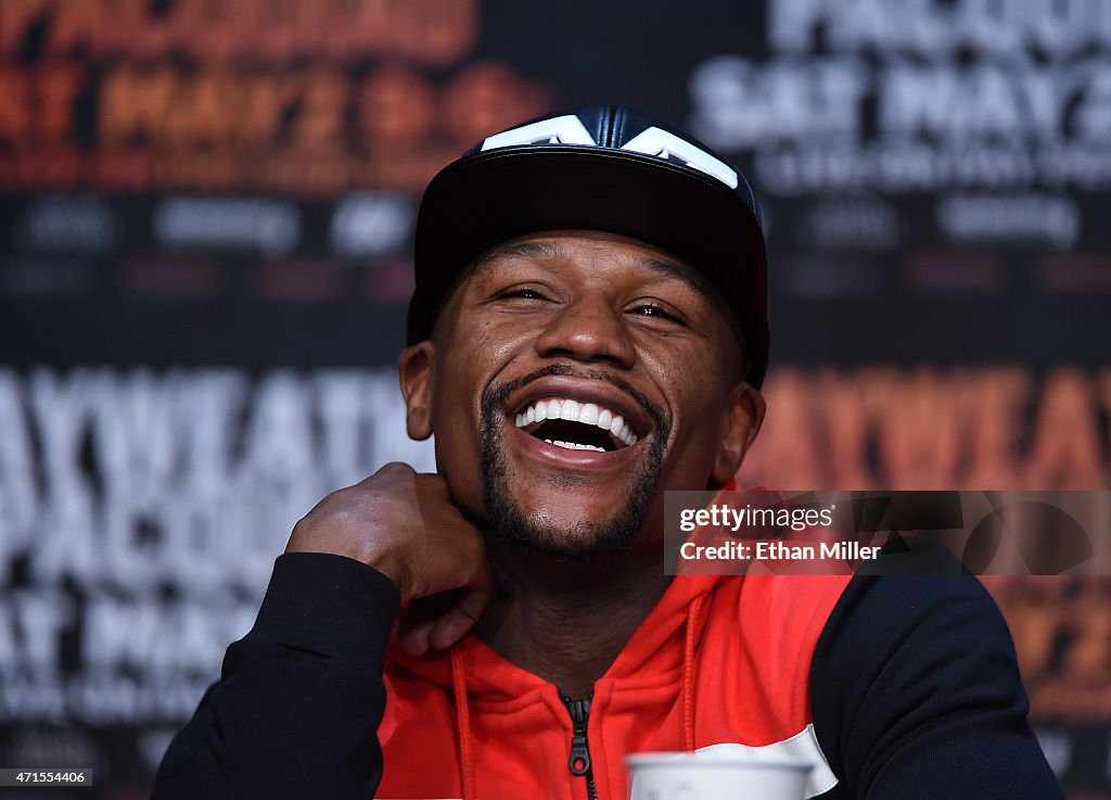 Floyd Mayweather Jr. v Manny Pacquiao - News Conference