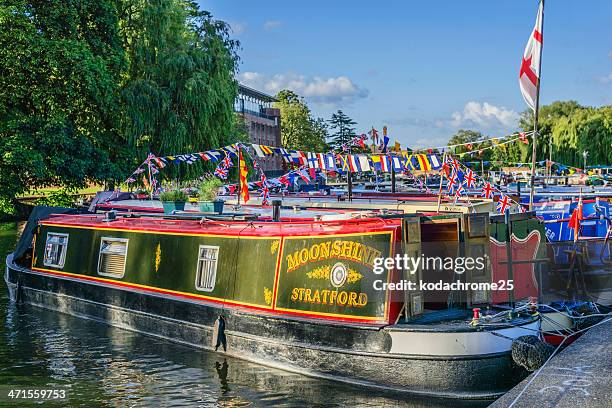 river avon - stratford upon avon stock pictures, royalty-free photos & images