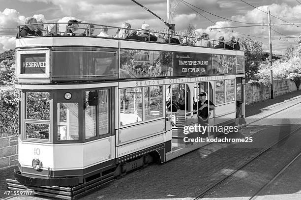 trams - colyton stockfoto's en -beelden