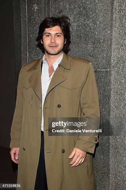 Carlo Brenner Sgarbi attends Giorgio Armani 40th Anniversary after party at Armani Prive on April 29, 2015 in Milan, Italy.