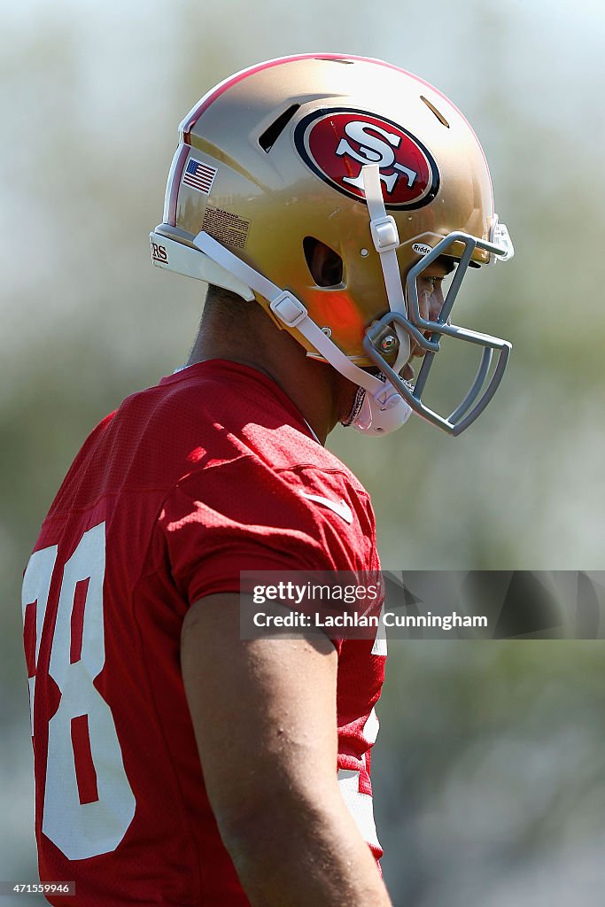 Jarryd Hayne Attends San Francisco 49ers Media Opportunity