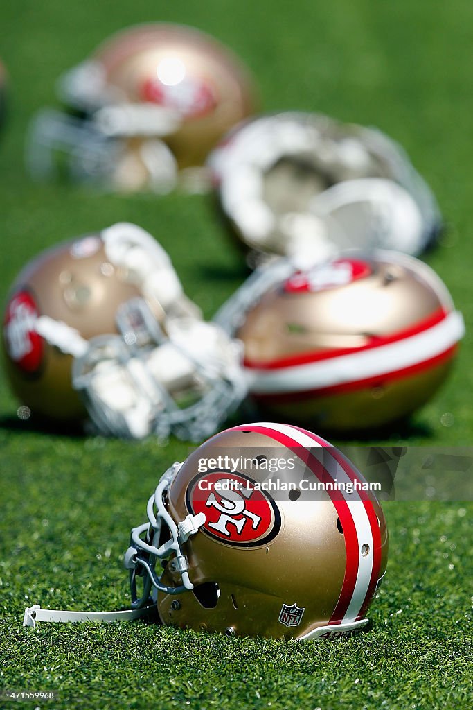 Jarryd Hayne Attends San Francisco 49ers Media Opportunity