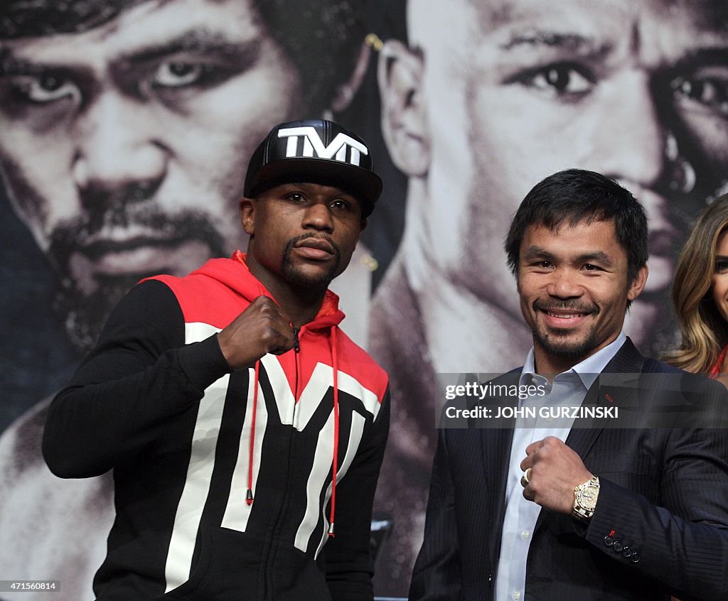 BOX-USA-MAYWEATHER-PACQUIAO