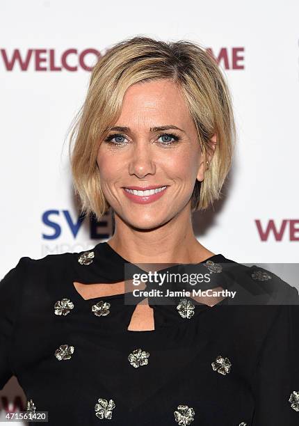 Actress Kristen Wiig attends the "Welcome To Me" New York Premiere at the Sunshine Landmark on April 29, 2015 in New York City.