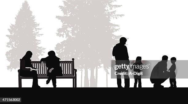 lettingmomtalk - bench stock-grafiken, -clipart, -cartoons und -symbole