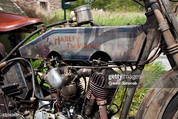 1,422 Harley Davidson Vintage Stock Photos, High-Res Pictures, and