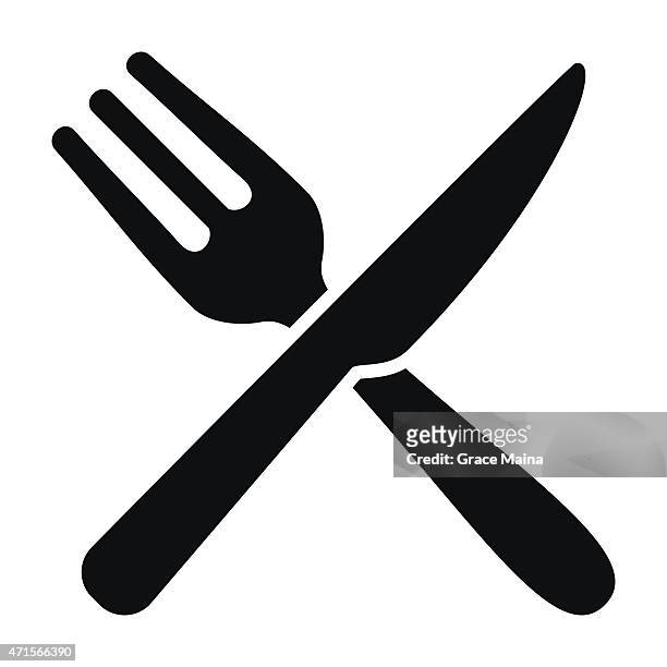 Fork And Knife Vector High-Res Vector Graphic - Getty Images
