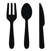 Fork, spoon and knife - VECTOR