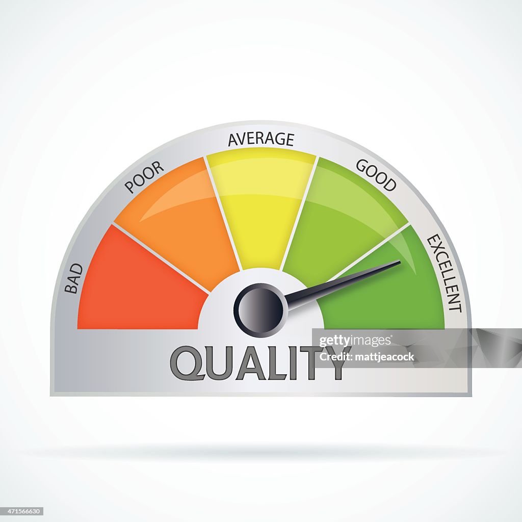 Quality Graphc Quality Chart High-Res Vector Graphic - Getty Images