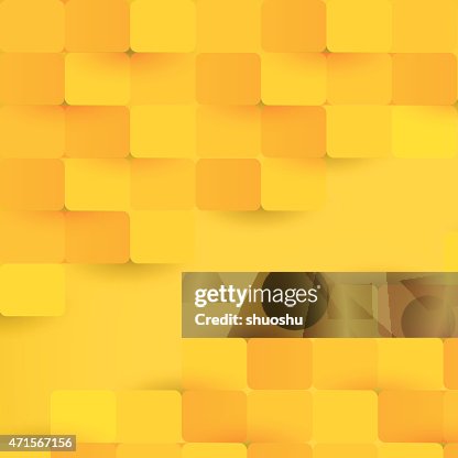 Abstract Yellow Check Pattern Background High-Res Vector Graphic ...