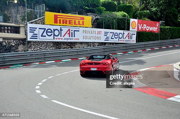 formula 1 at monaco - f1 track stock pictures, royalty-free photos & images