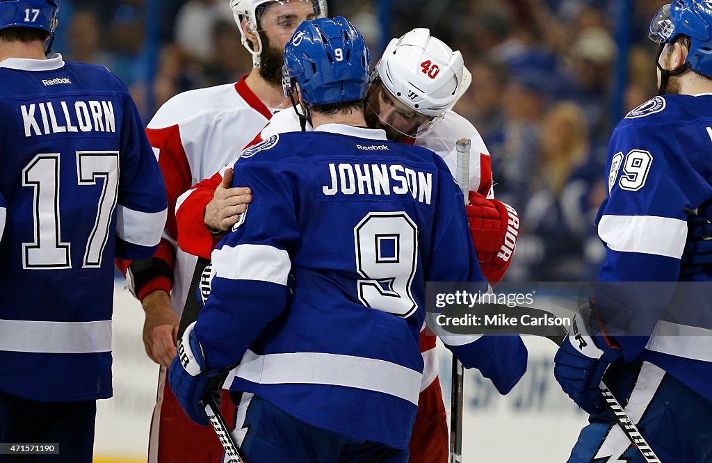 Detroit Red Wings v Tampa Bay Lightning - Game Seven