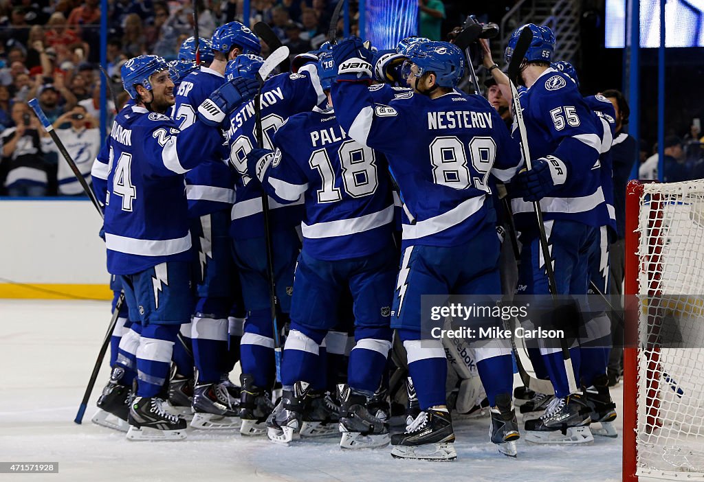 Detroit Red Wings v Tampa Bay Lightning - Game Seven