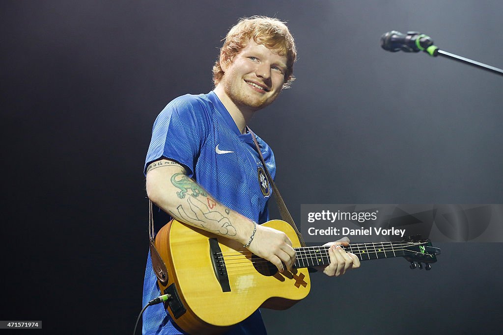 Ed Sheeran In Concert - Sao Paulo