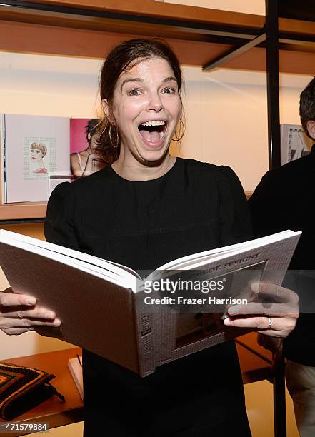 Actress Jeanne Tripplehorn attends BookMarc Celebrates Chloe Sevigny's New Book "Chloe Sevigny" By Rizzoli at BookMarc on April 29, 2015 in Los...