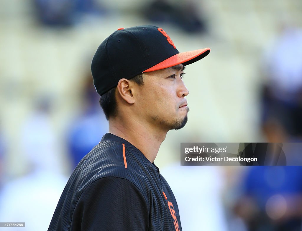 San Francisco Giants v Los Angeles Dodgers