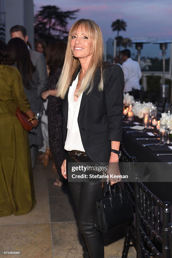 Crystal Lourd And Jacqui Getty Welcome NET-A-PORTER's Sarah Rutson To LA