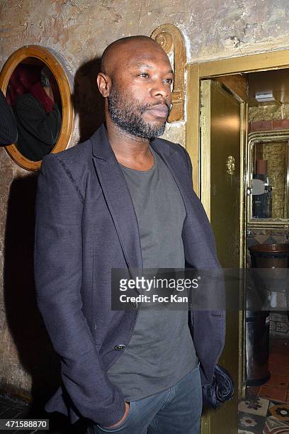 Football player William Gallas attends the Gregory Bakian's '1er EP Eponyme' Concert Launch Party at Le Reservoir on April 29, 2015 in Paris, France.