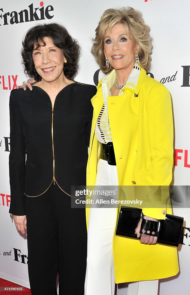 Premiere Of Netflix's "Grace And Frankie" - Arrivals