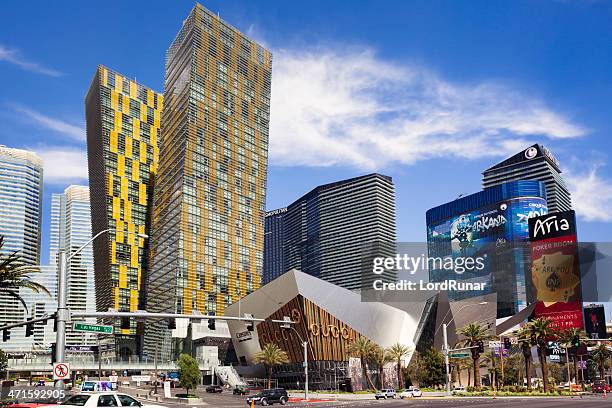 citycenter las vegas - boulevard stock pictures, royalty-free photos & images