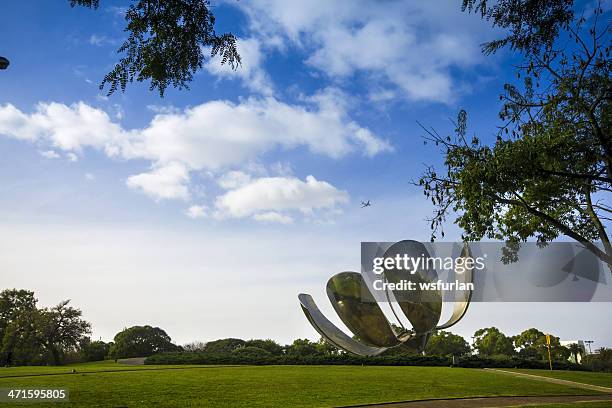 generic floralis - buenos aires art stock pictures, royalty-free photos & images