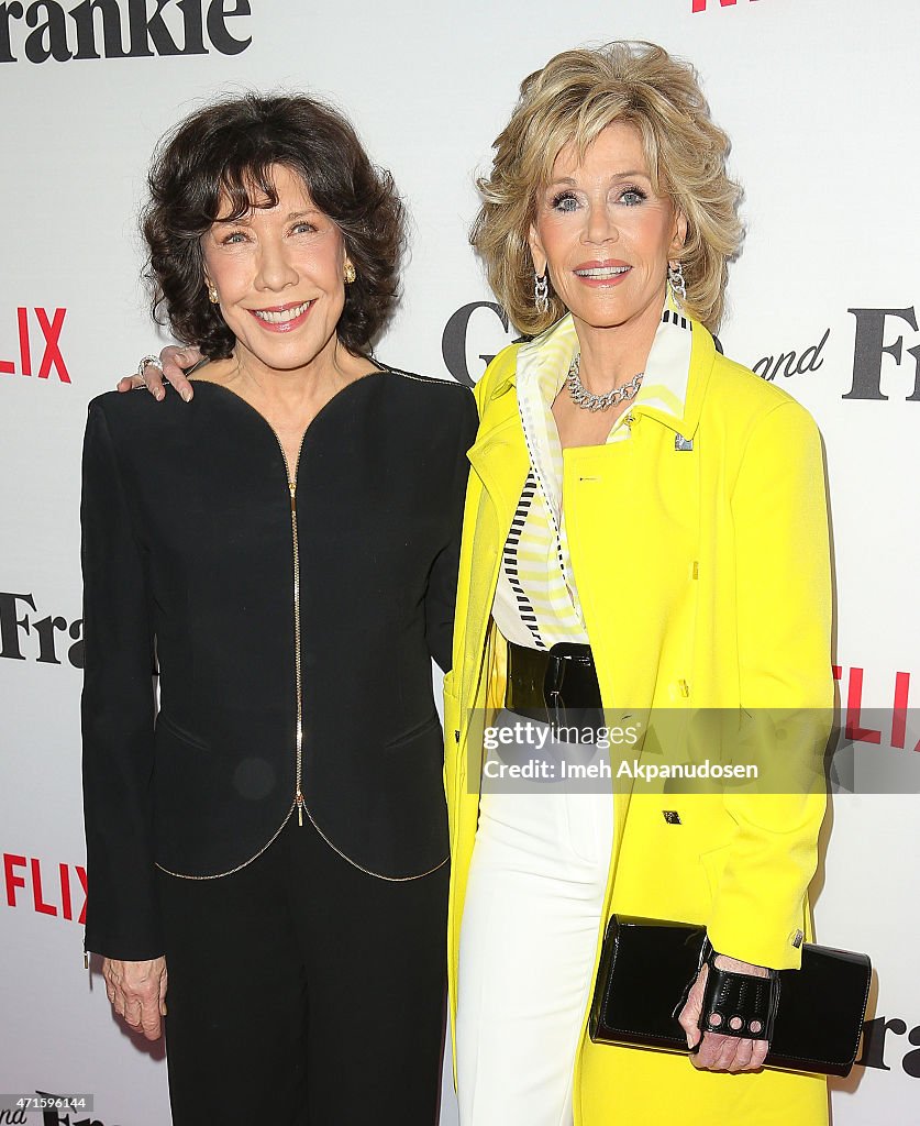 Premiere Of Netflix's "Grace And Frankie" - Arrivals