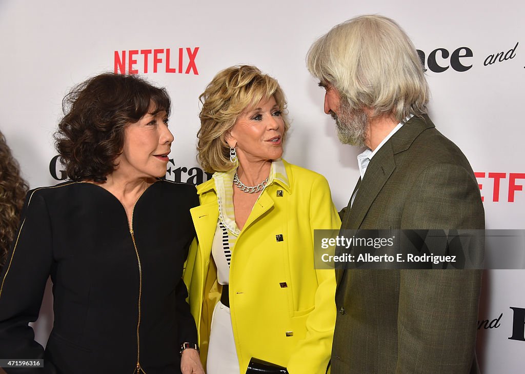 Premiere Of Netflix's "Grace And Frankie" - Red Carpet