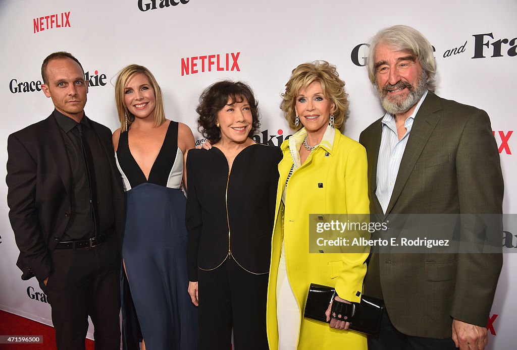 Premiere Of Netflix's "Grace And Frankie" - Red Carpet