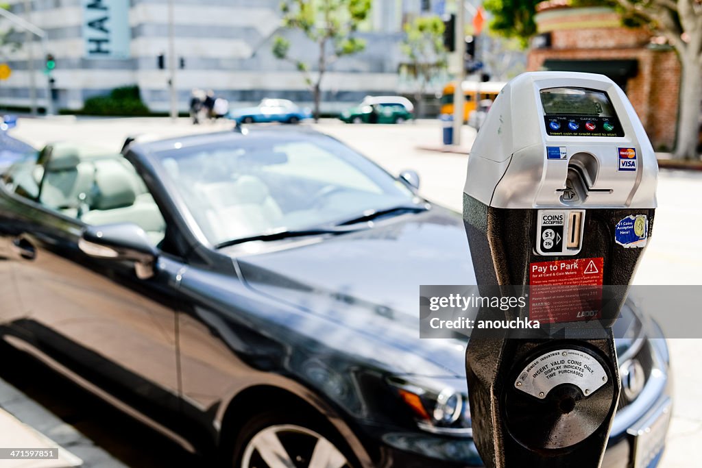 Parking Meter on Los Angeles Street