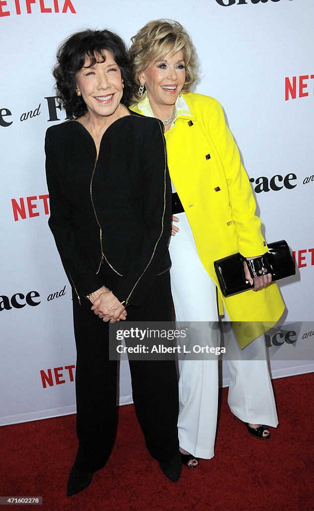 Premiere Of Netflix's "Grace And Frankie" - Arrivals