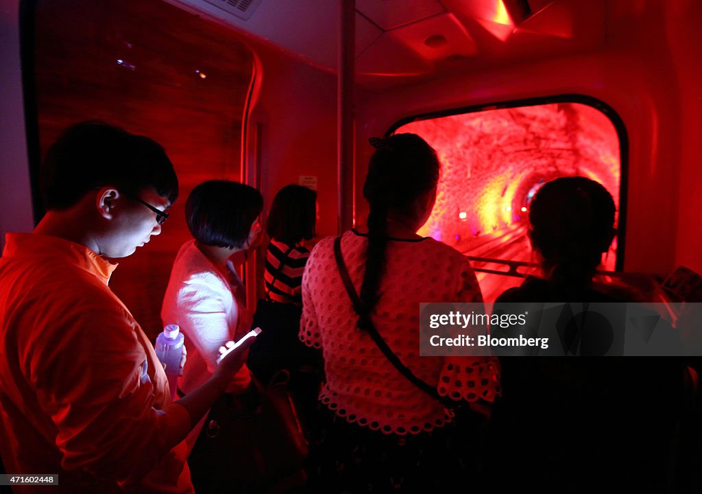 General Images Of Shanghai As The People's Bank of China Steps Up Support For Slowing Economy