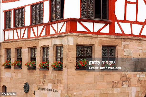 albrecht-dürer-haus - albrecht dürer stock-fotos und bilder