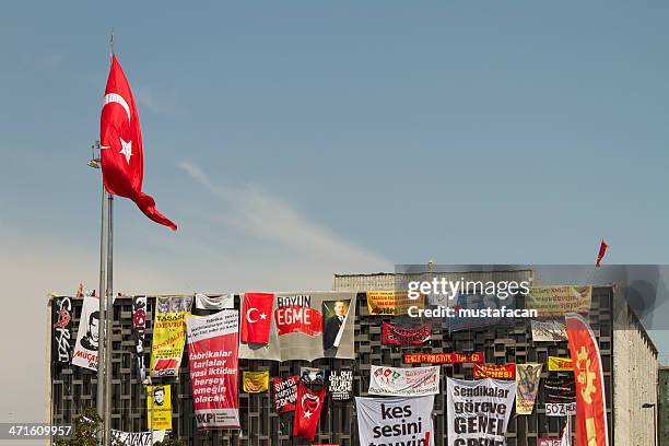 protests in turkey - anti erdogan stock pictures, royalty-free photos & images