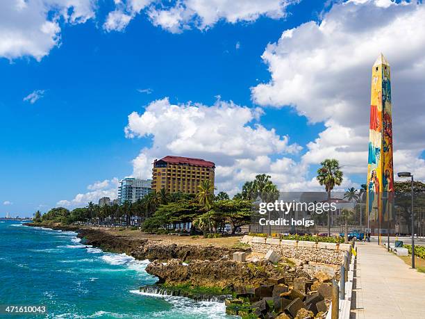 santo domingo waterfront, dominican republic - santo domingo stock pictures, royalty-free photos & images