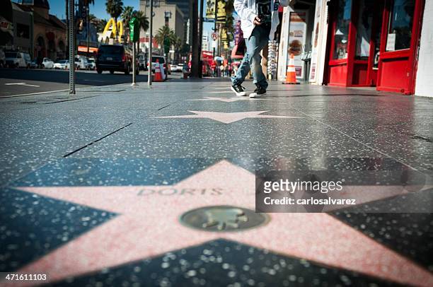 walk of fame - walk of fame stock pictures, royalty-free photos & images