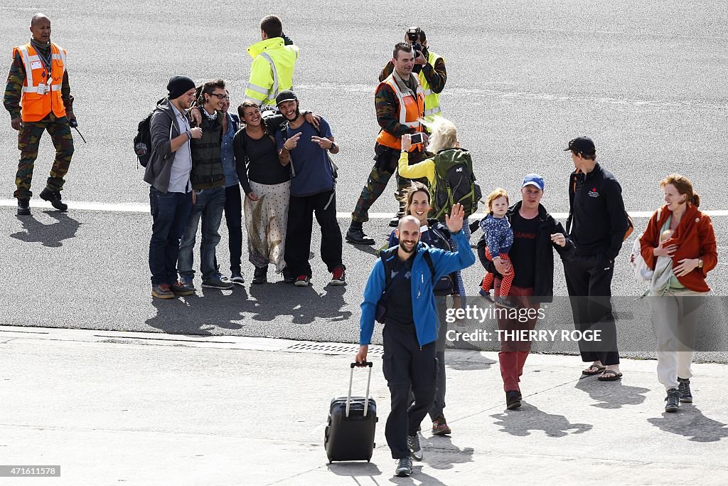 BELGIUM-NEPAL-QUAKE