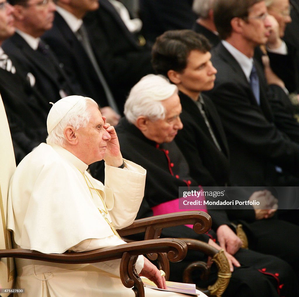 Pope Benedict XVI and Georg Ratzinger