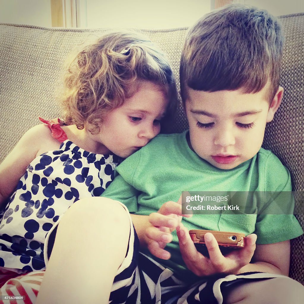 Children with Mobile Telephone