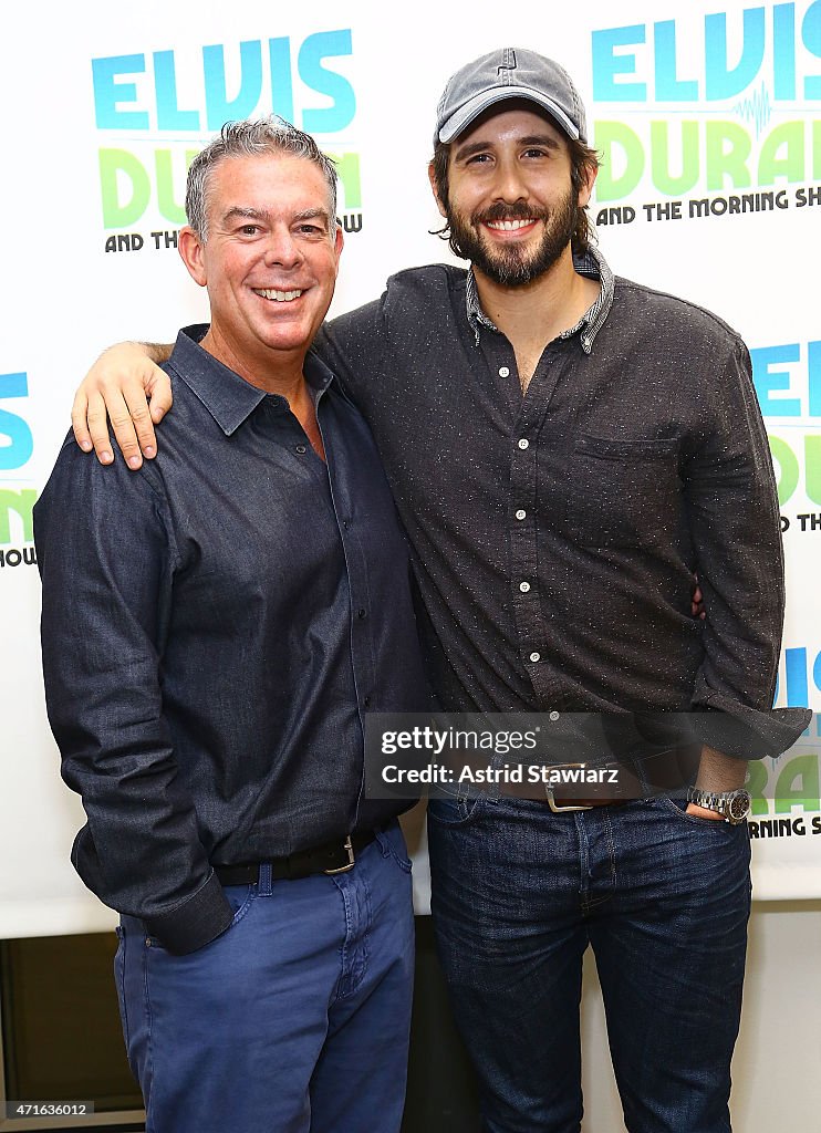 Josh Groban Visits "The Elvis Duran Z100 Morning Show"